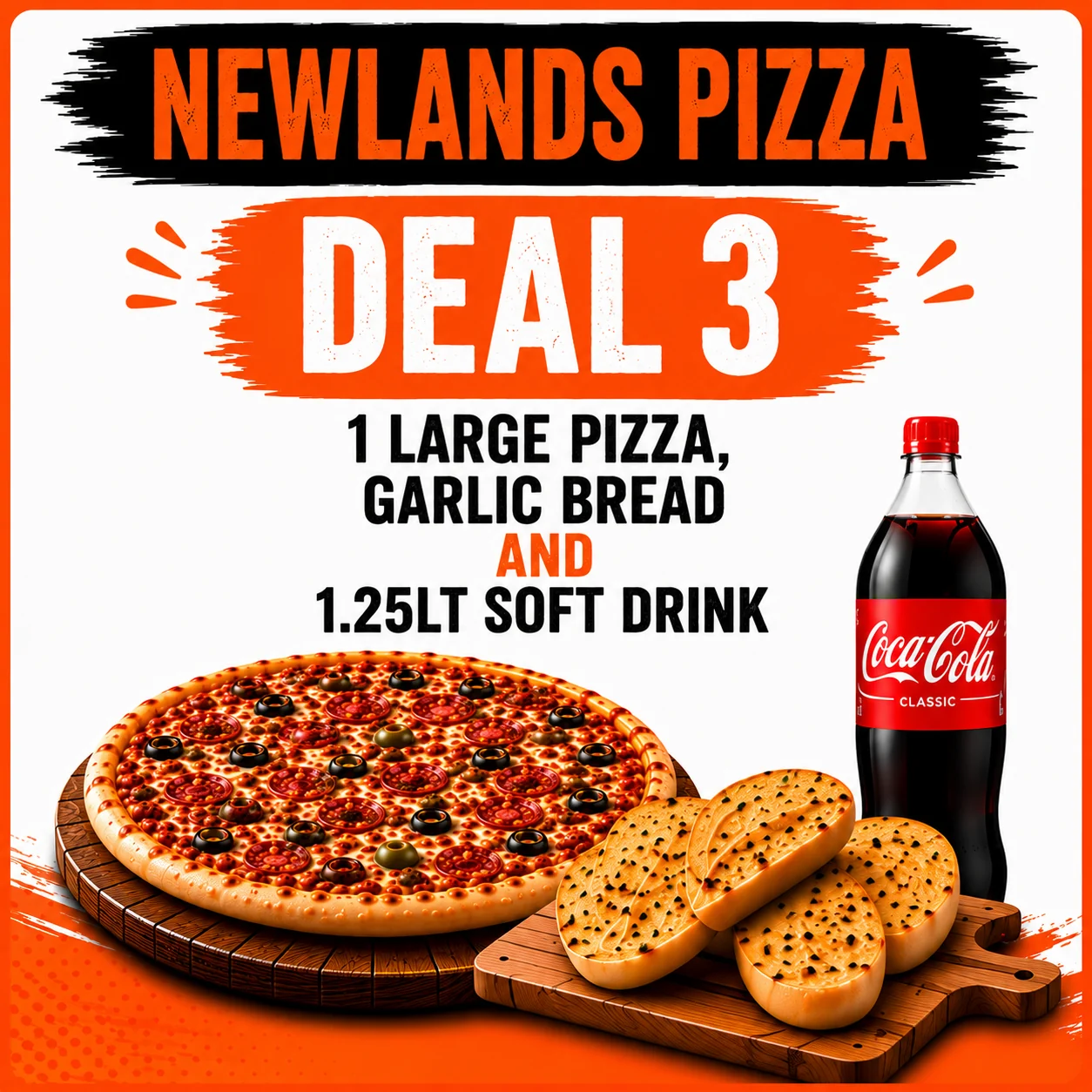 Newlands Pizza Deal 3