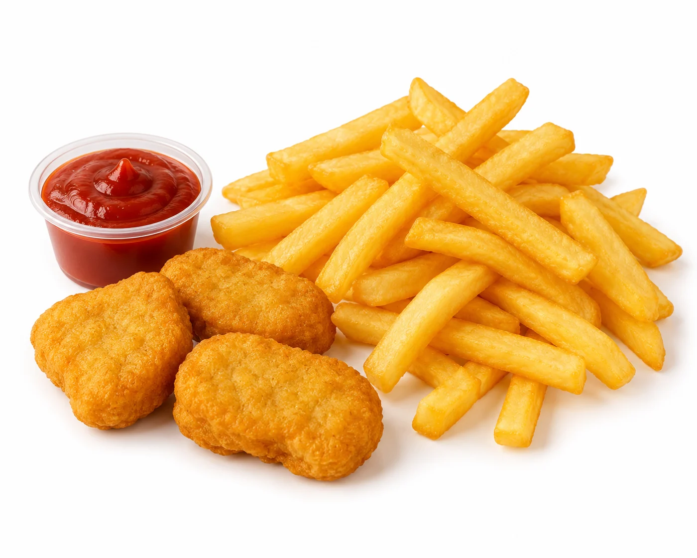 Chicken Nuggets and Chips