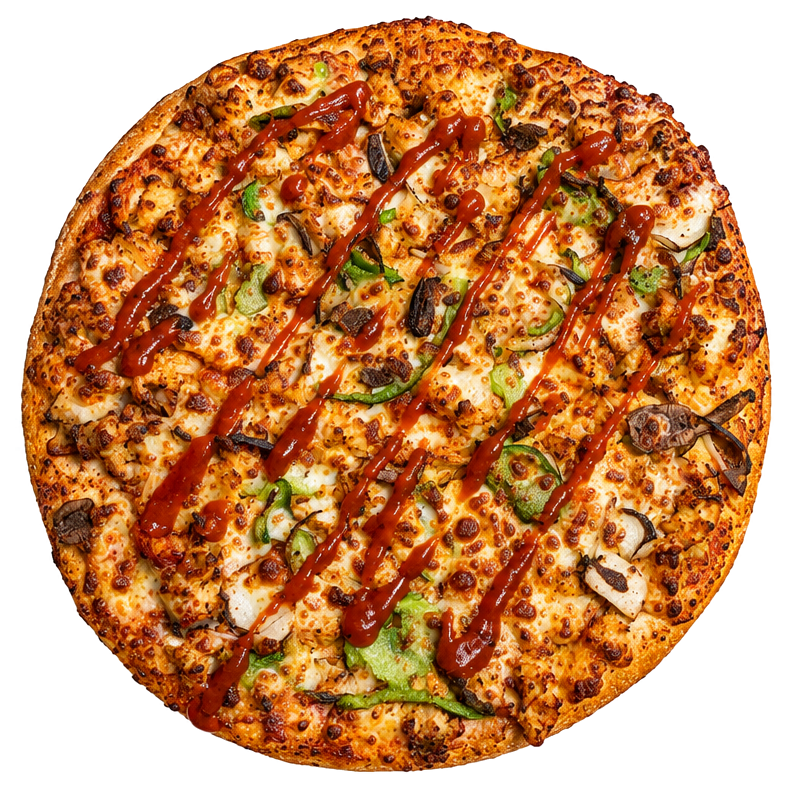 Peri-Peri Chicken pizza