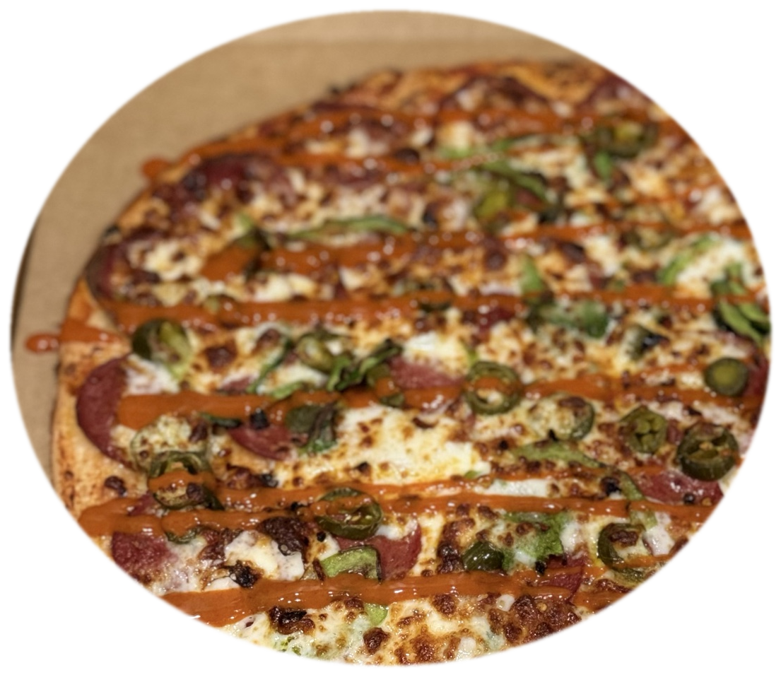 Volcano pizza